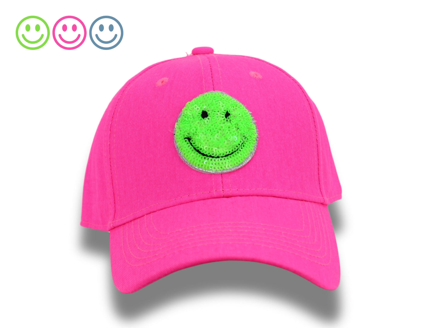 Cap Smiley Baseballcap - Neon Highlights 🧢