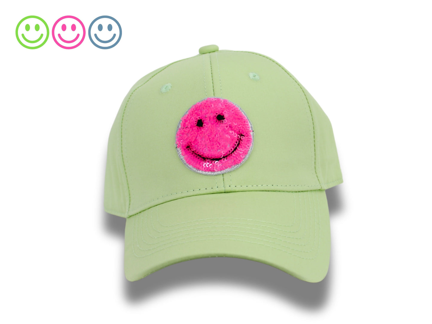 Cap Smiley Baseballcap - Neon Highlights 🧢