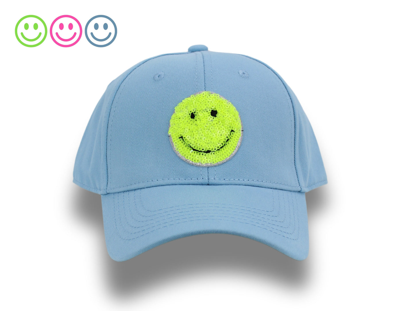 Cap Smiley Baseballcap - Neon Highlights 🧢